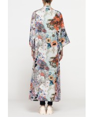 KAFTANO OVERSIZE FIT CON BALZA SUL FONDO