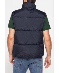 GIUBBINO SMANICATO IMBOTTITO CON TRAPUNTATURA LARGA