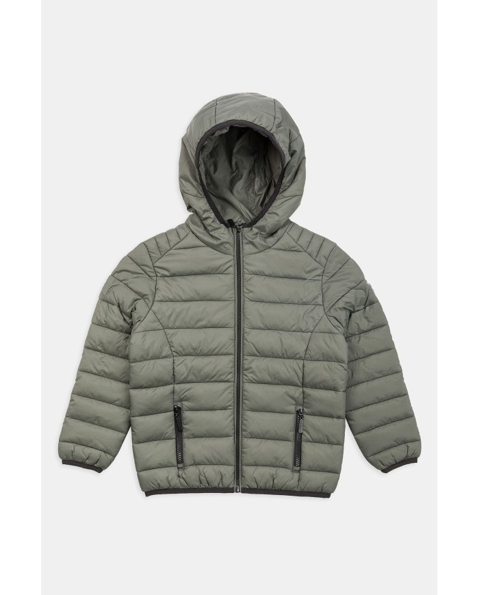 GIUBBINO BIMBO RESISTENTE ALL'ACQUA CON CAPPUCCIO