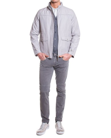 GIUBBOTTO LEGGERO ESTIVO IN MISTO COTONE