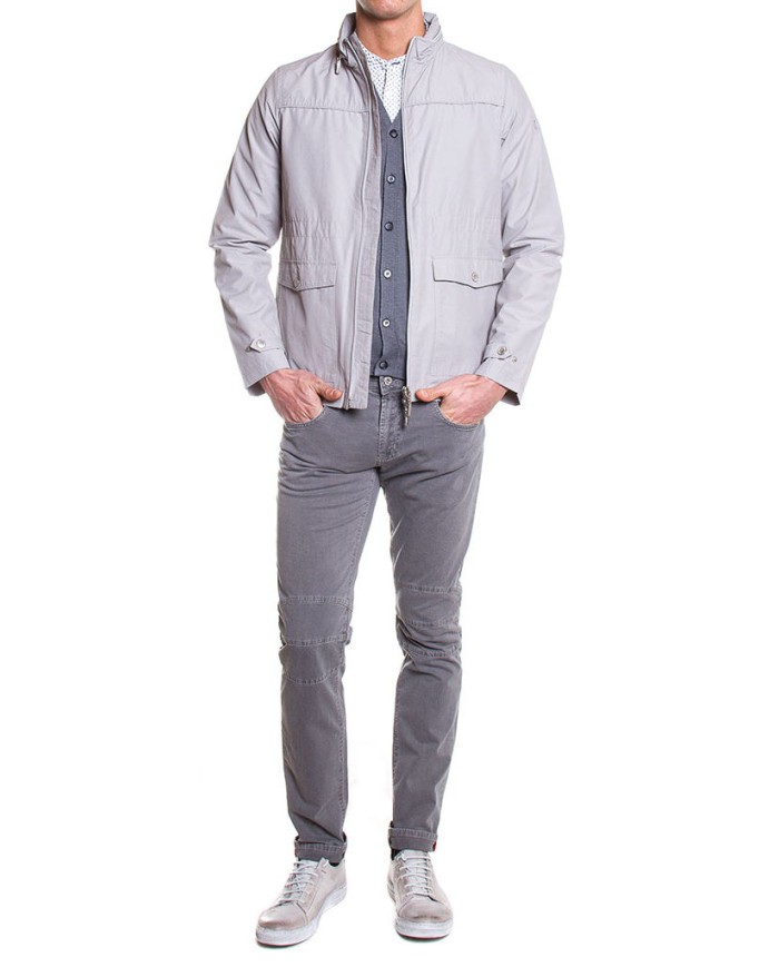 GIUBBOTTO LEGGERO ESTIVO IN MISTO COTONE