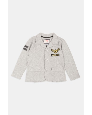 GIACCA IN FELPA PESANTE CON BOTTONI