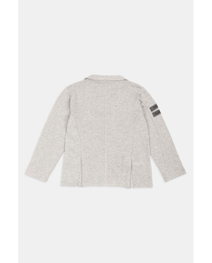 GIACCA IN FELPA PESANTE CON BOTTONI