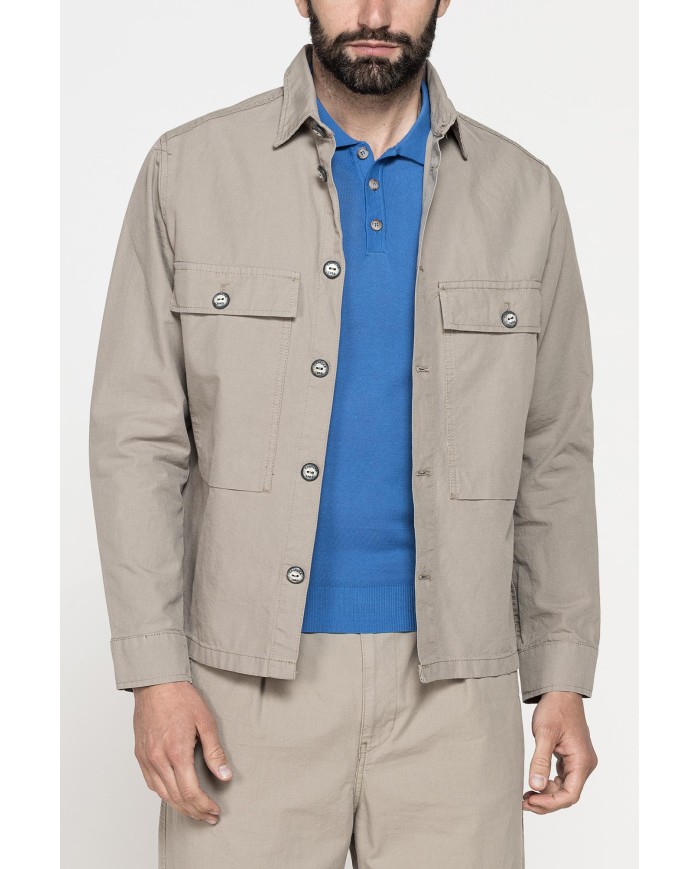 UTILITY OVERSHIRT - GIACCA CAMICIA CON TASCONI