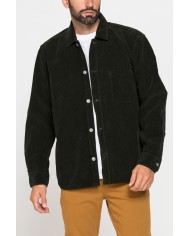 GIACCA CAMICIA COMFORT FIT IN VELLUTO 500 RIGHE