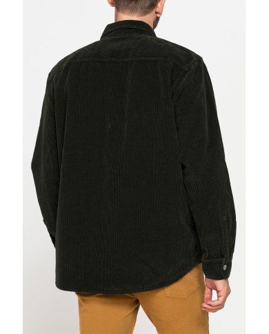 GIACCA CAMICIA COMFORT FIT IN VELLUTO 500 RIGHE