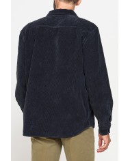 GIACCA CAMICIA COMFORT FIT IN VELLUTO 500 RIGHE