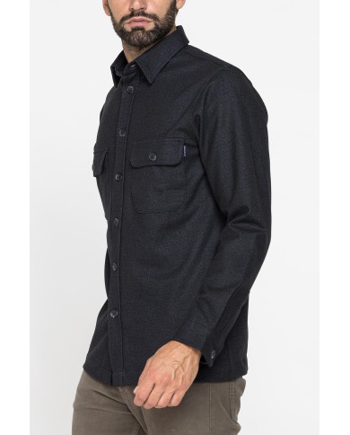 OVERSHIRT IN TESSUTO A MAGLIA JERSEY