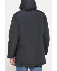 PARKA LUNGO DA UOMO CON CAPPUCCIO