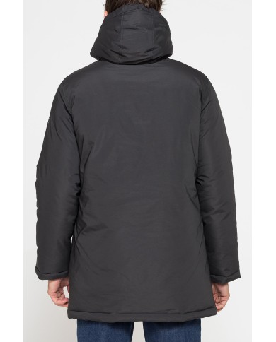 PARKA LUNGO DA UOMO CON CAPPUCCIO