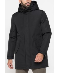PARKA IN TESSUTO TECNICO ELASTICIZZATO