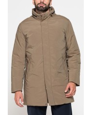 PARKA CON CAPPUCCIO INSERITO NEL COLLO