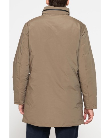 PARKA CON CAPPUCCIO INSERITO NEL COLLO