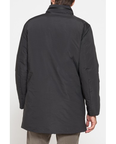 PARKA CON CAPPUCCIO INSERITO NEL COLLO