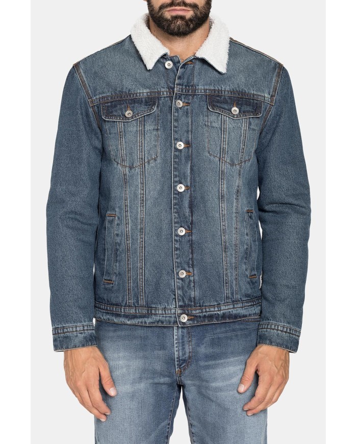 GIACCA CON COLLO SHERPA