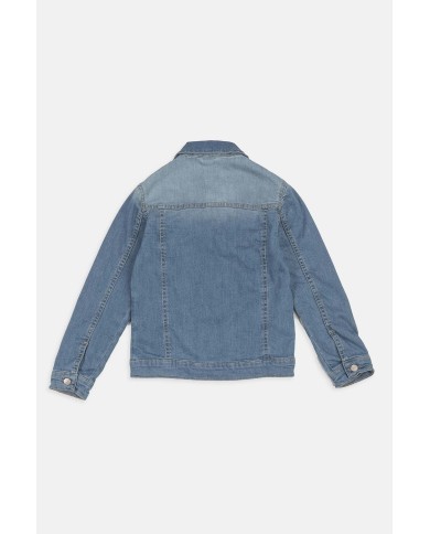 GIUBBINO IN JEANS STRETCH. Vestibilità regolare.