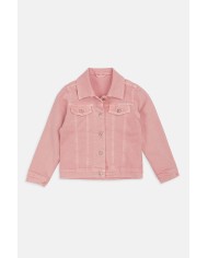 GIUBBINO IN JEANS. Vestibilità regolare.