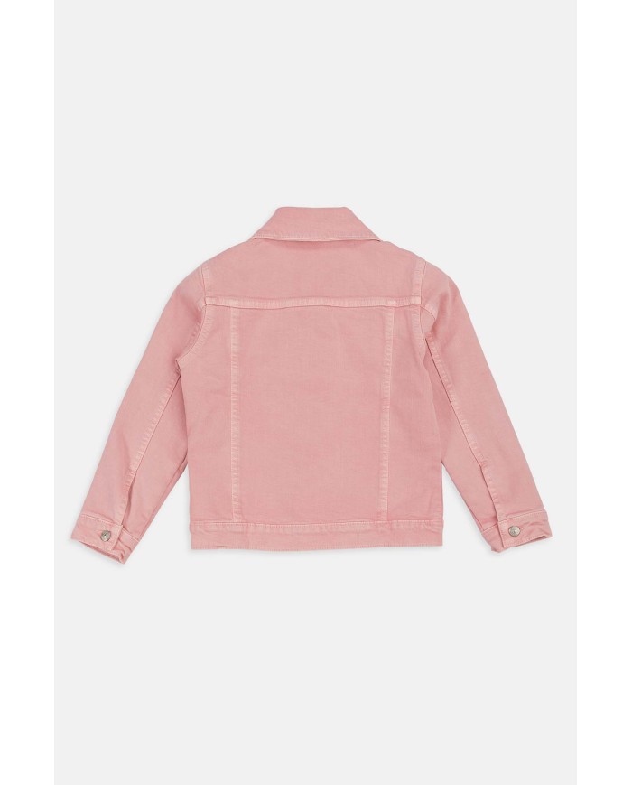 GIUBBINO IN JEANS. Vestibilità regolare.