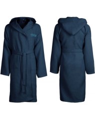 Accappatoio Arena Waffle Hooded Robe Adulto Piscina Blu 006759700 Accappatoio Arena Waffle Hooded Robe Adulto Piscina Blu 006759700