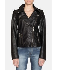 GIACCA IN ECOPELLE. Vestibilità regolare.