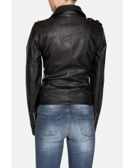 GIACCA IN ECOPELLE. Vestibilità regolare.