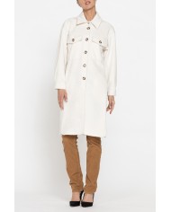 CAPPOTTO LUNGO MORBIDO CON TASCHE FRONTALI