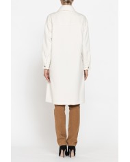 CAPPOTTO LUNGO MORBIDO CON TASCHE FRONTALI