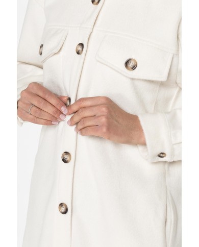 CAPPOTTO LUNGO MORBIDO CON TASCHE FRONTALI