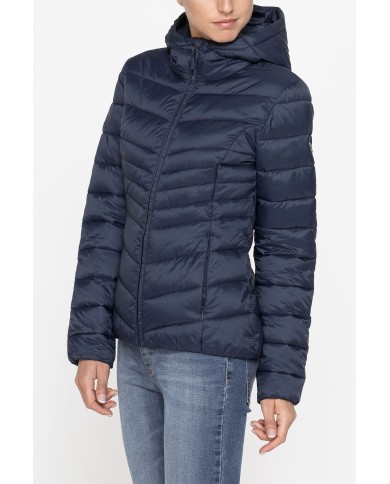 GIUBBOTTO ULTRA LEGGERO RESISTENTE ALL'ACQUA CON CAPPUCCIO