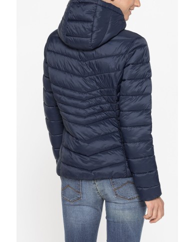 GIUBBOTTO ULTRA LEGGERO RESISTENTE ALL'ACQUA CON CAPPUCCIO