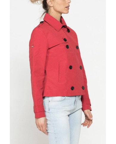 TRENCH CORTO DOPPIO PETTO