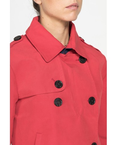 TRENCH CORTO DOPPIO PETTO