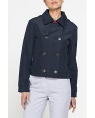 TRENCH CORTO DOPPIO PETTO