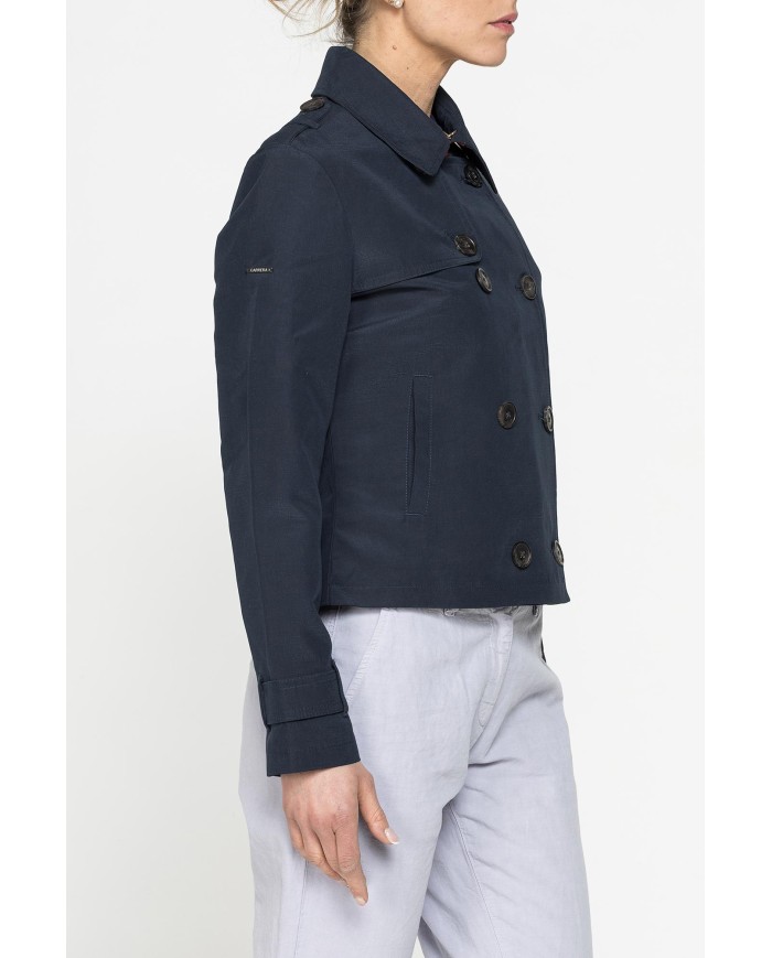 TRENCH CORTO DOPPIO PETTO