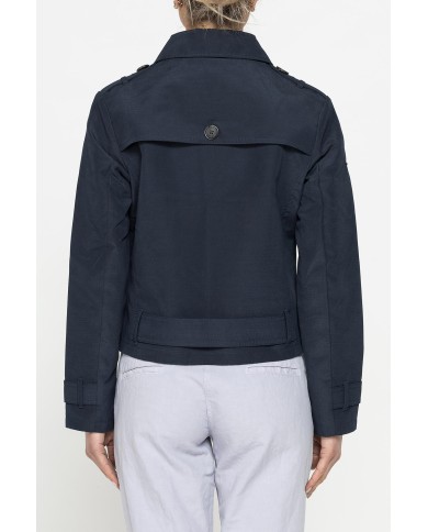 TRENCH CORTO DOPPIO PETTO