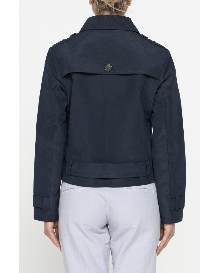 TRENCH CORTO DOPPIO PETTO