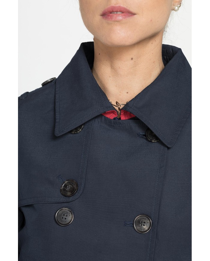 TRENCH CORTO DOPPIO PETTO