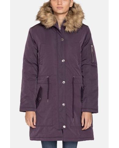 PARKA IN TESSUTO NYLON/ POLIESTERE CON IMBOTTITURA