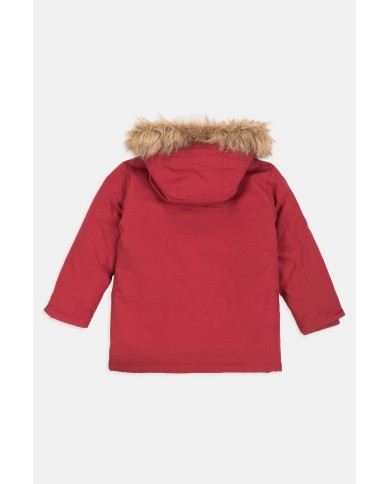 PARKA IN POLIESTERE IMBOTTITO. Vestibilità Regolare.