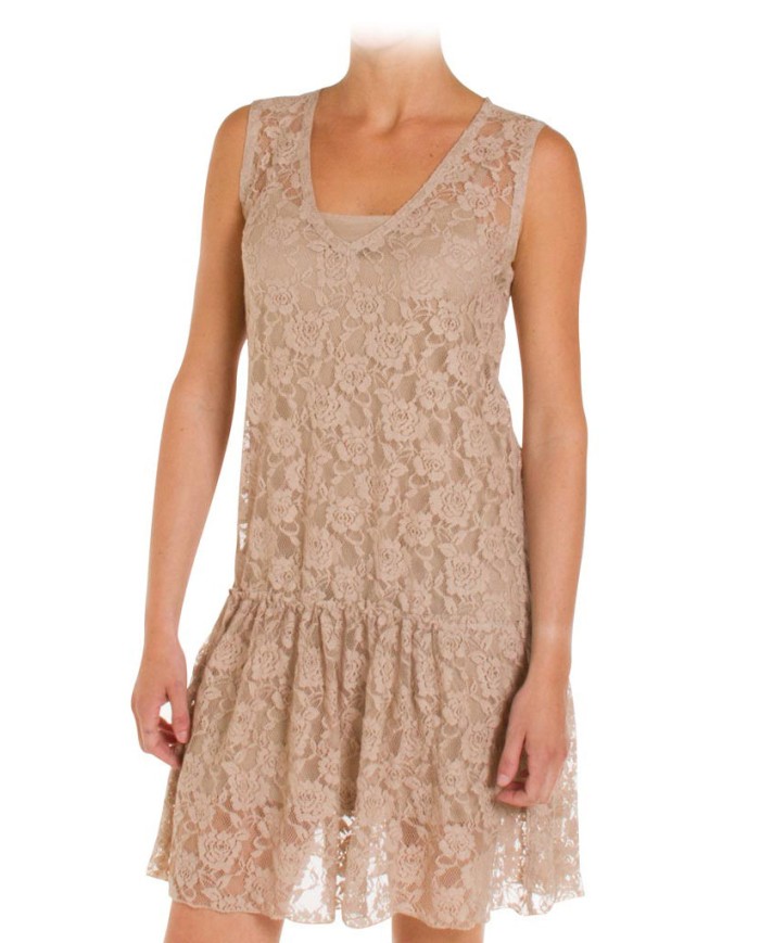 TESSUTO IN PIZZO MISTO COTONE