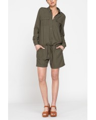 TUTA CORTA IN TESSUTO VISCOSA