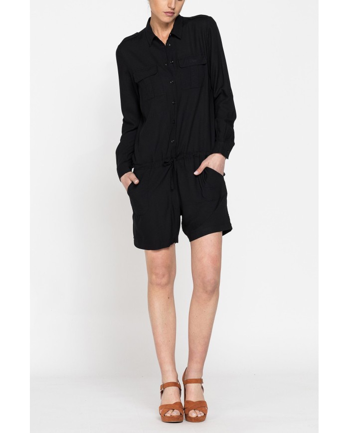 TUTA CORTA IN TESSUTO VISCOSA