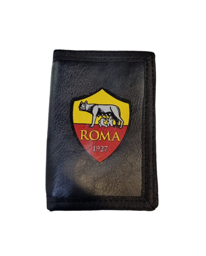 Portafoglio a Strappo AS Roma Nero Prodotto Ufficiale Nero 161836ROMA