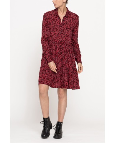 ABITO IN TESSUTO VISCOSA CON BOTTONI