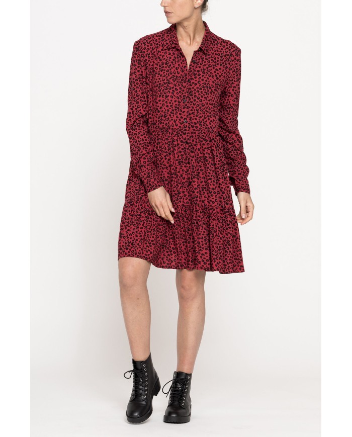 ABITO IN TESSUTO VISCOSA CON BOTTONI