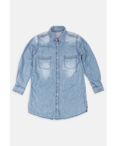 ABITO IN JEANS 100% COTONE. Vestibilità regolare.