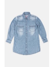 ABITO IN JEANS 100% COTONE. Vestibilità regolare.