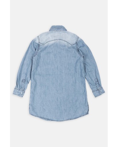 ABITO IN JEANS 100% COTONE. Vestibilità regolare.