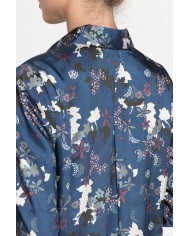 ABITO CHEMISIER IN RASO FANTASIA