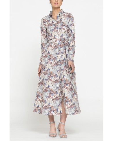 VESTITO LUNGO STAMPATO